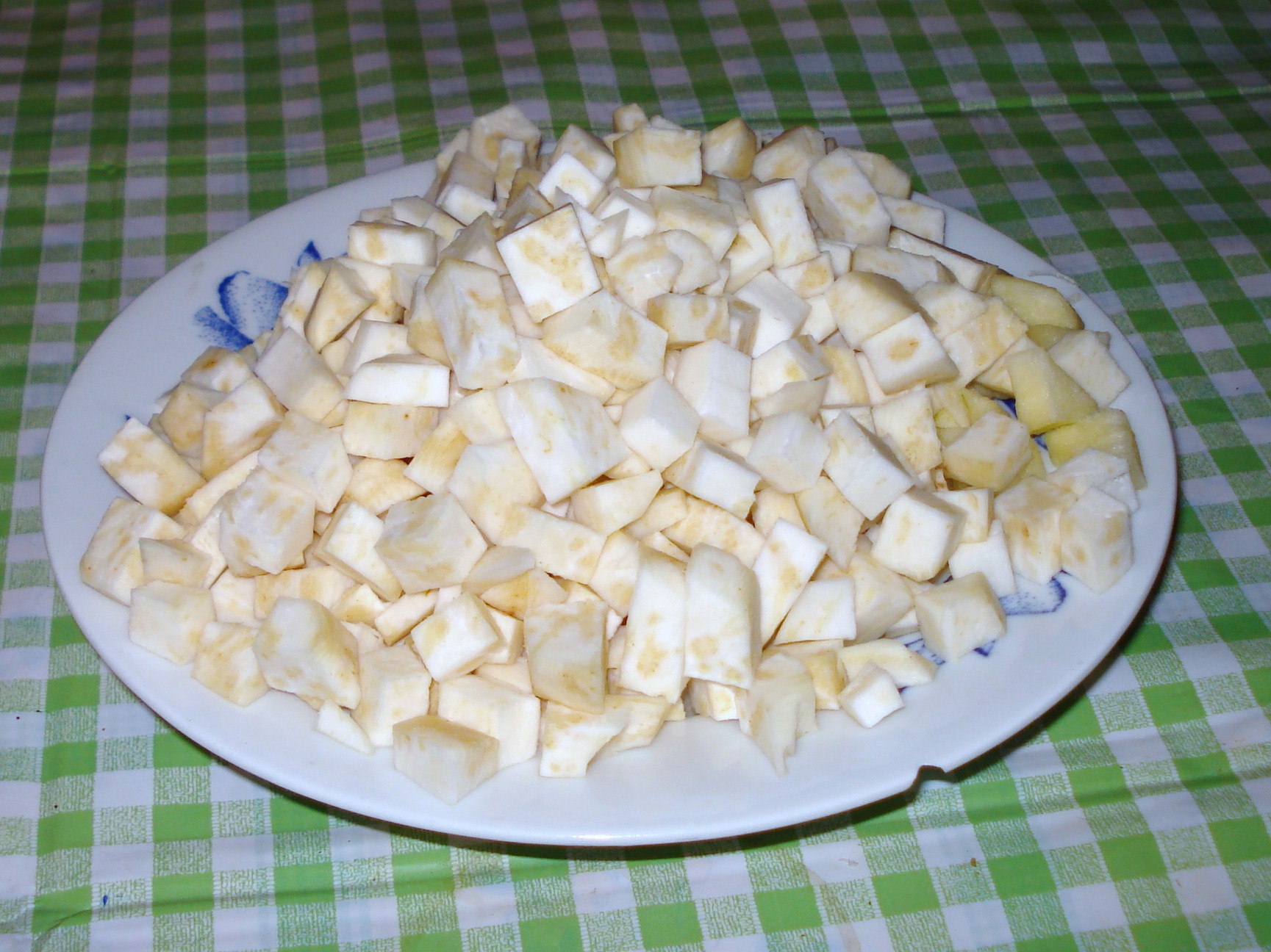 Pui cu crema de telina