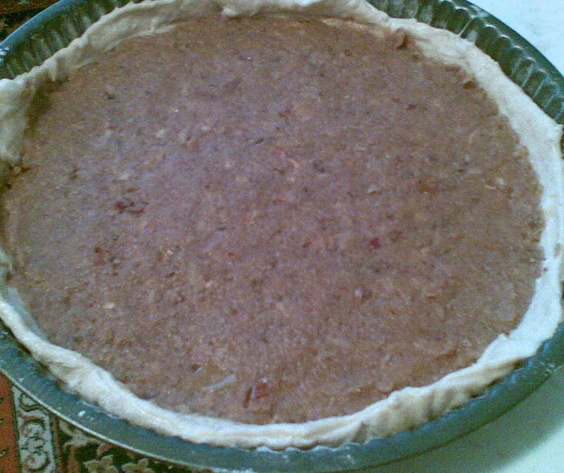 Tarta cu mere si nuca