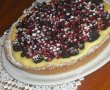 Tarta cu crema de vanilie si fructe de padure-2