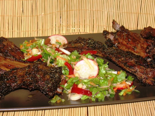 Coaste de miel la cuptor