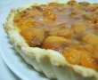 Tarta cu crema de vanilie si caise-0