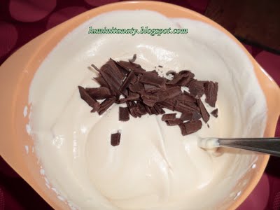 Inghetata caramel cu ciocolata(fara ou)
