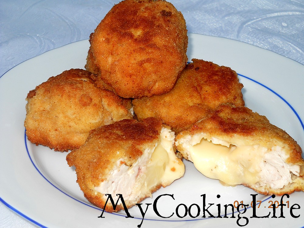 Cordon bleu exotic de curcan cu ananas