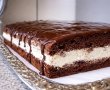 Desert prajitura cu crema de ciocolata alba-7