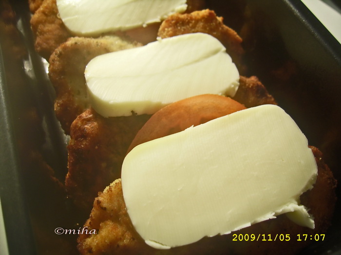 Chiftelute cu mozzarela