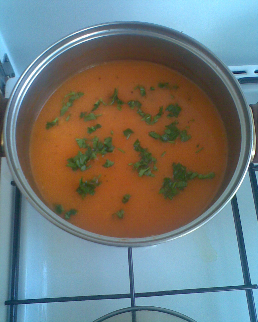 supa creme de legume cu stelline