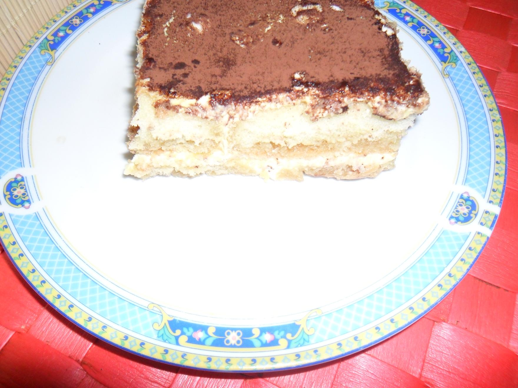 Tiramisu reţetă adaptata