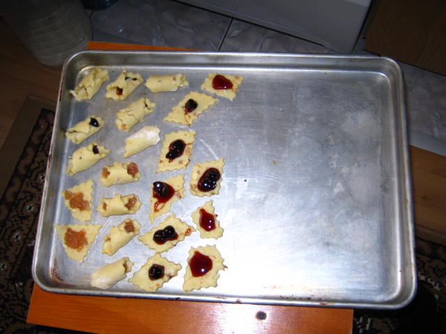 Fursecuri cu untura si dulceata