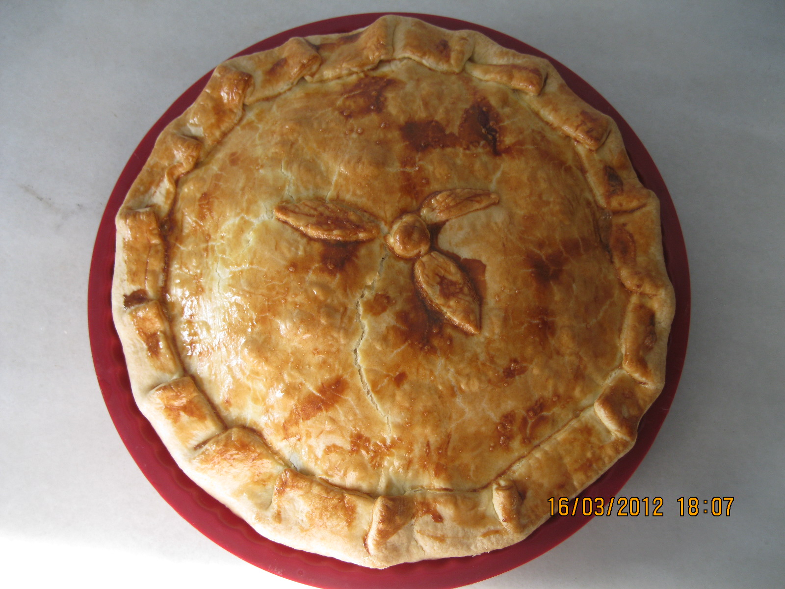 Tarta cu cartofi si bacon