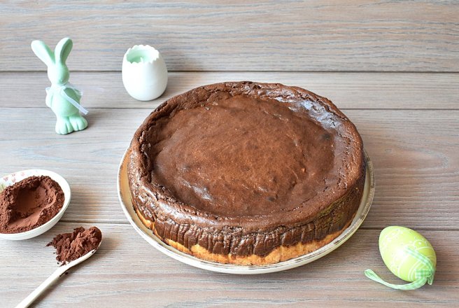 Pasca cu branza si ciocolata