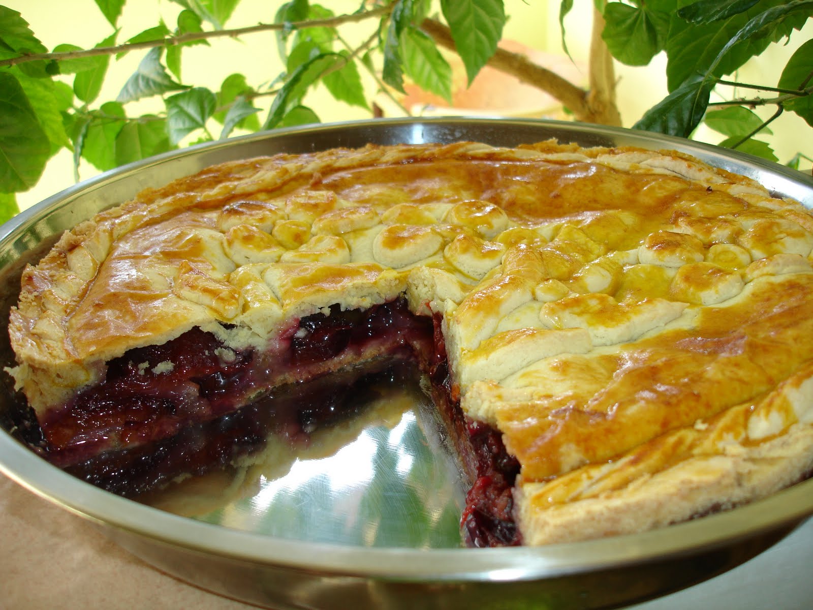 Tarta cu prune