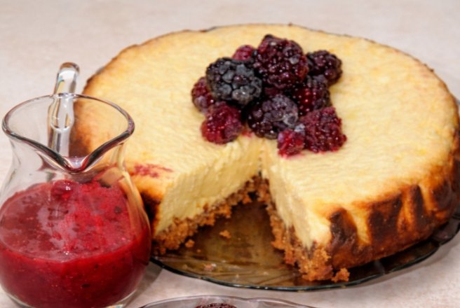 Cheesecake cu lapte condensat ( Copt)