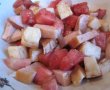 Salata de lubenita cu sunca si cascaval-6