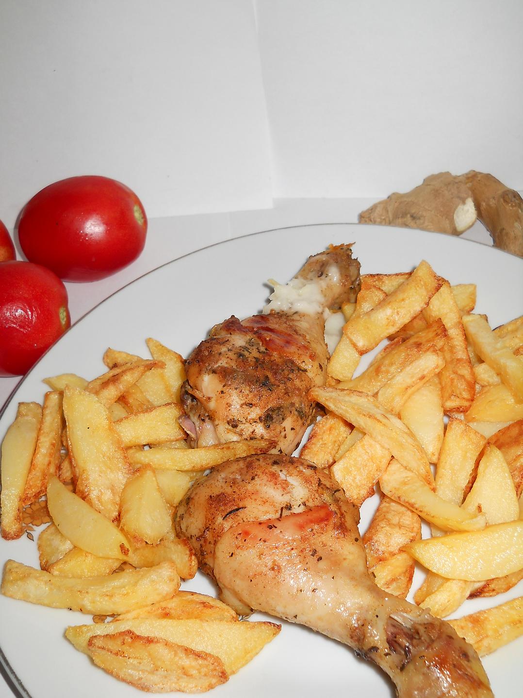 Copanele de pui marinate