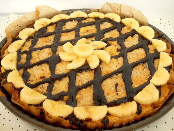Tartă cu banane