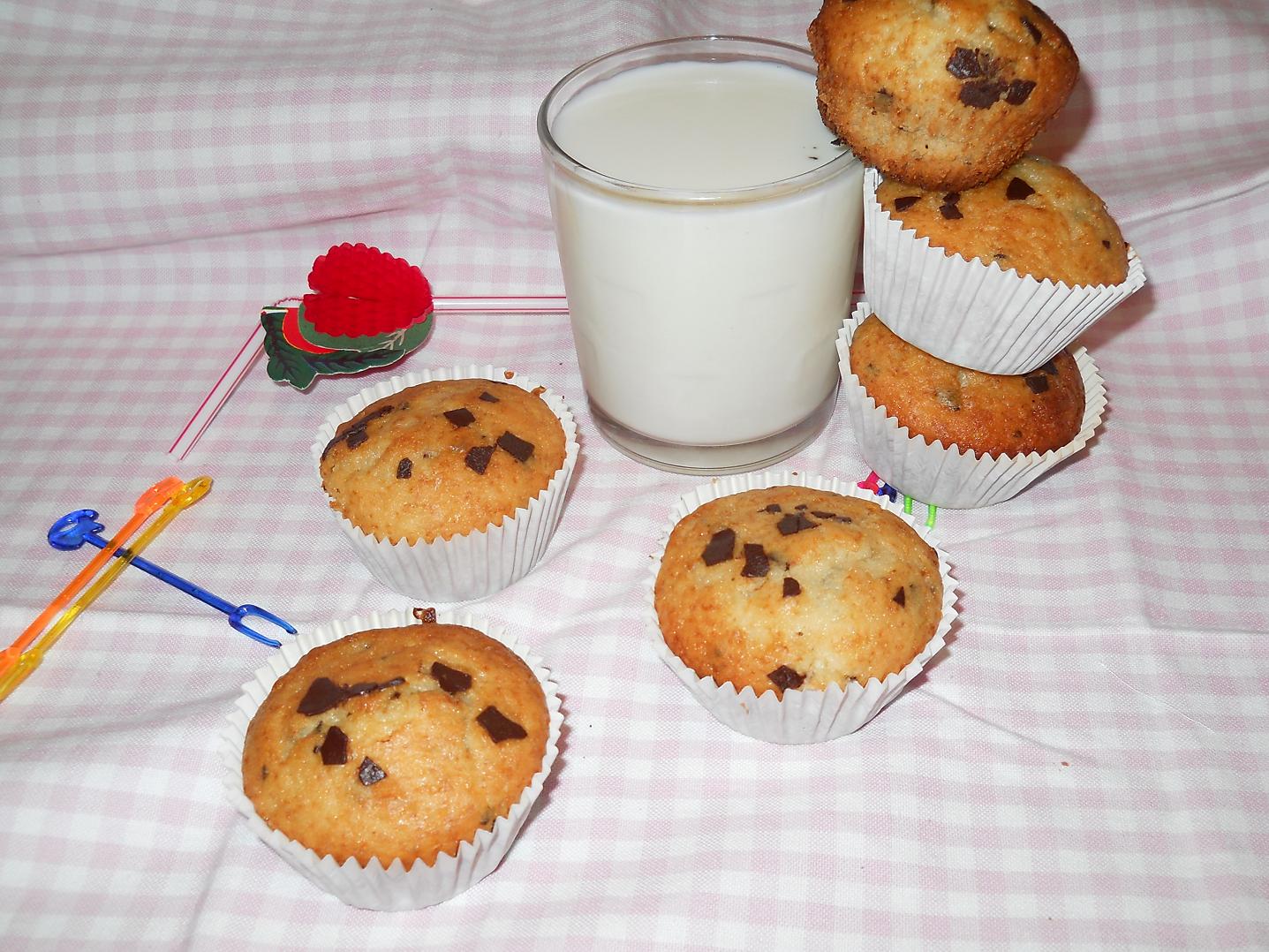 Briose cu ciocolata