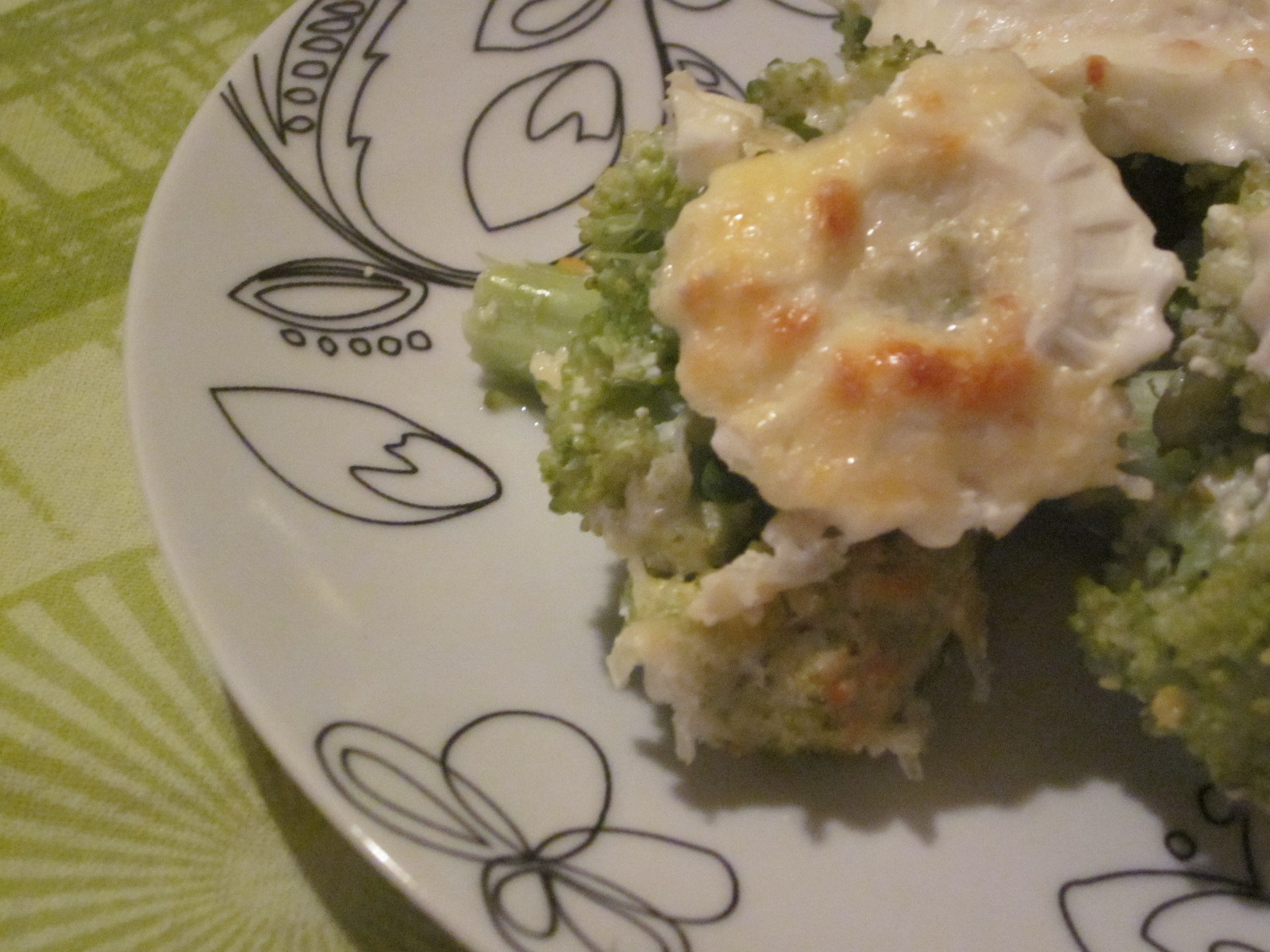 Broccoli si miez de lapte