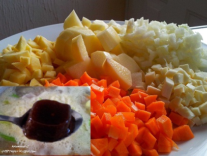 Ciorba de pui cu legume