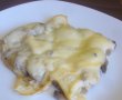 Ciuperci gratinate cu cascaval afumat-1