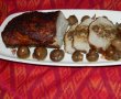 Cotlet de porc marinat cu mustar si ciuperci-11