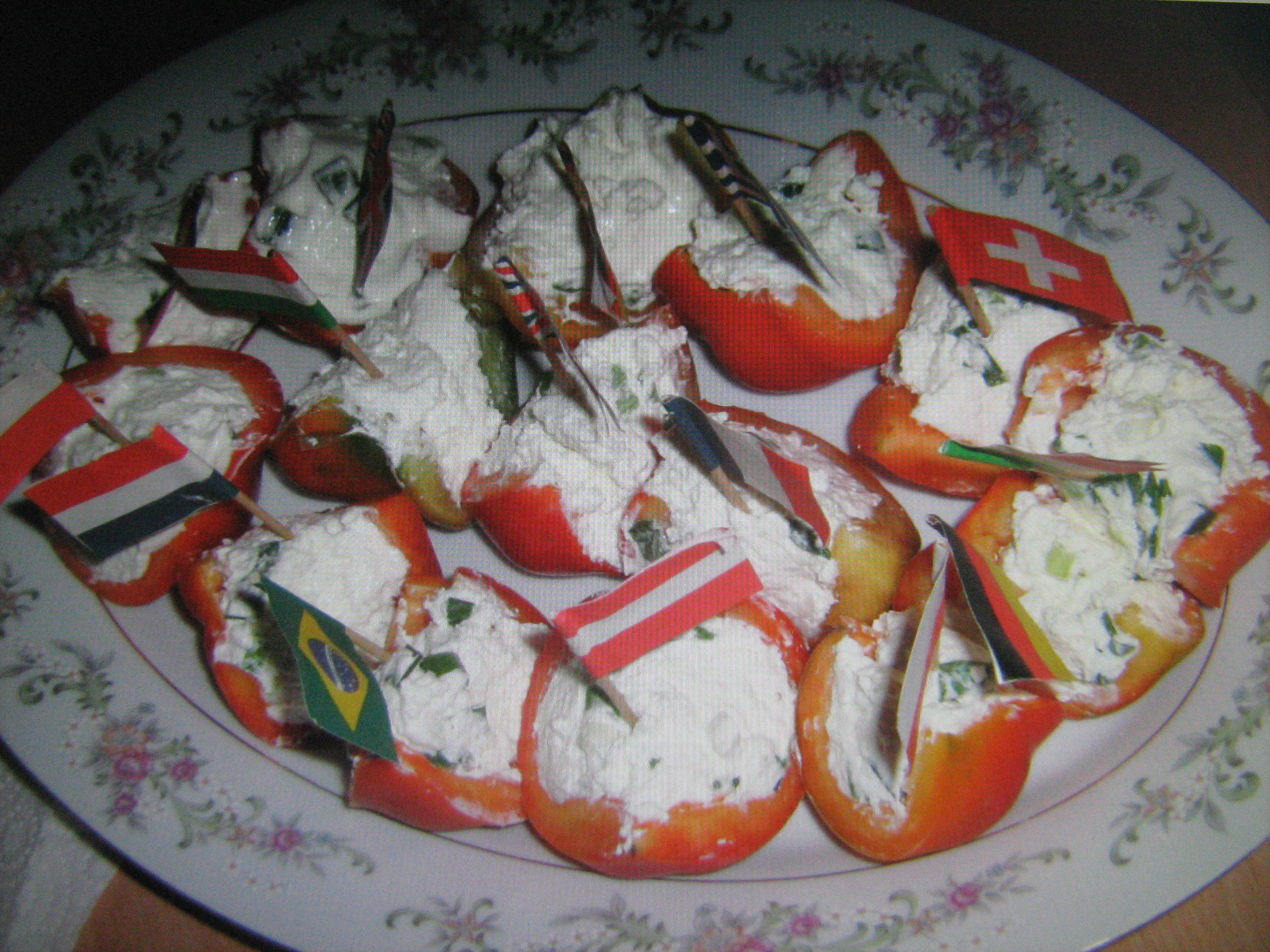 Barcute umplute cu brinza