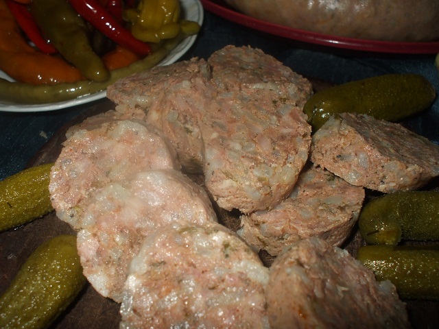 Caltabos de porc cu ficat