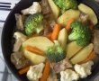 Costite de porc cu legume la tigaie-2