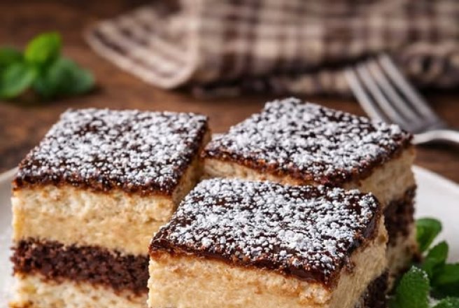 Prajitura cu nuca de cocos,biscuiti si crema de ness