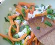 Ciorba de salata cu taitei de casa si smantana-1