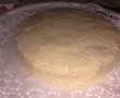 Tort cu crema de vanilie,cocos si zmeura-11