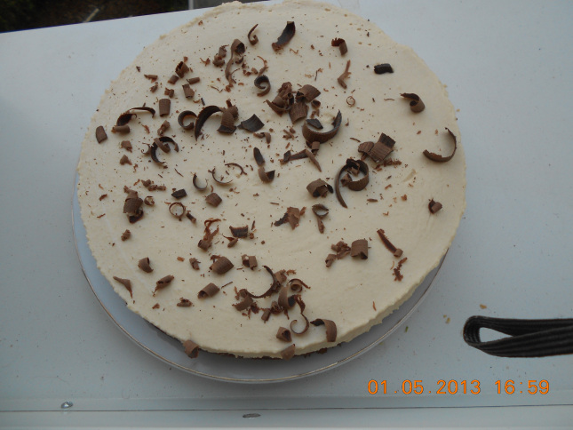 Tort cu crema de iaurt