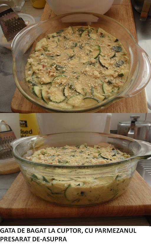 Zucchini slice-felia cu dovlecei a Deannei