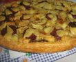 Tarta cu ciuperci de roua si salam uscat-7