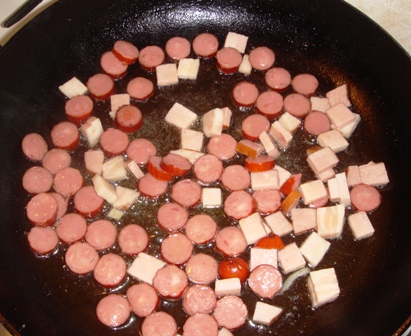 Pilaf de orez cu cabanos si sunculita taraneasca