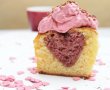 Muffins cu inima de zmeura-9