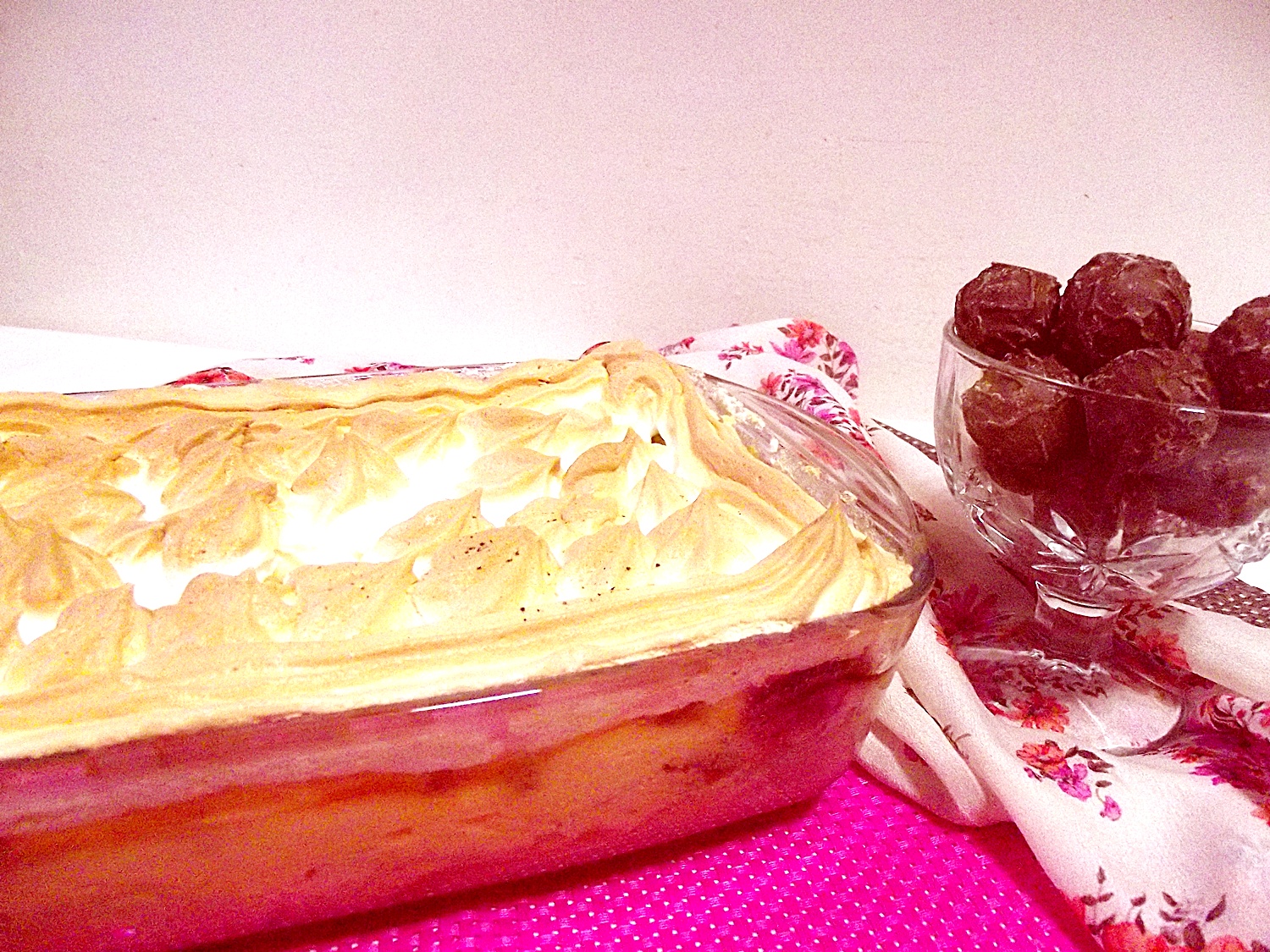 Desert cu cannelloni şi brânza de vaci