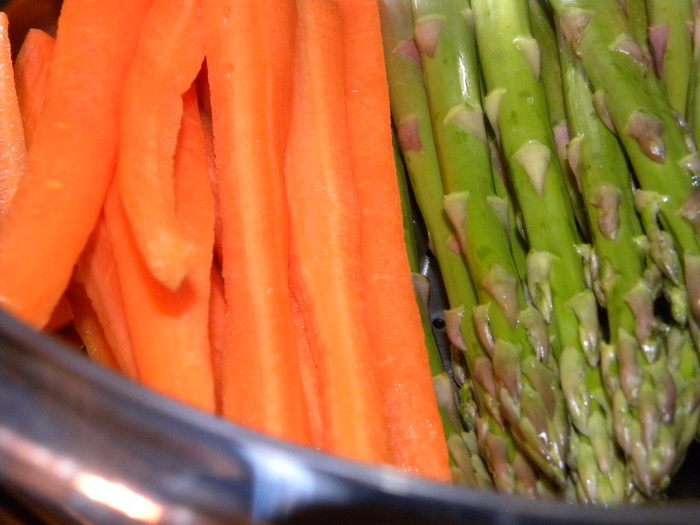 Legume preparate la aburi