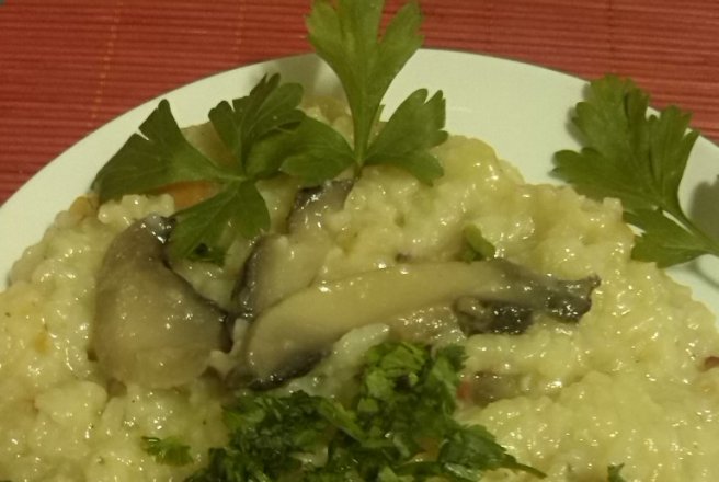 Pilaf de orez cu ciuperci