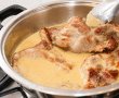 Cotlet de porc cu sos de mustar si bere-12