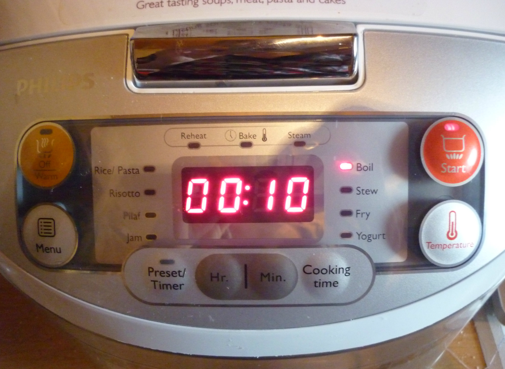 Supa de pui la Multicooker
