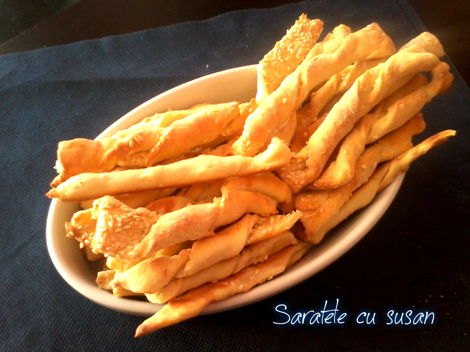 Saratele cu susan si melcusori aperitiv