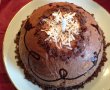 Tort Mousse de ciocolata umplut cu choux-11