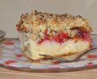 Pandispan cu prune si crumble cu martipan-12