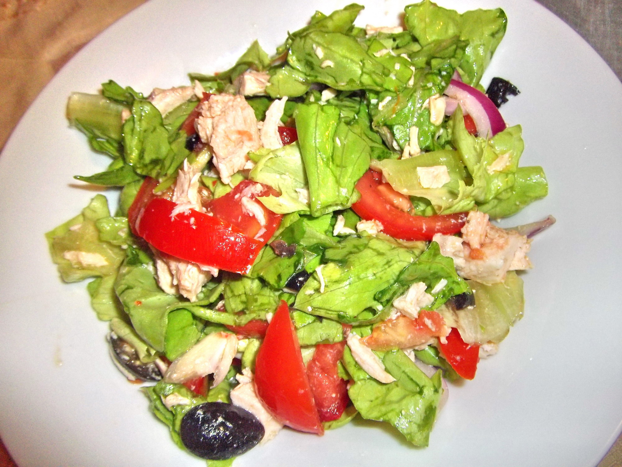 Salata cu piept de pui
