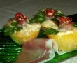 Mamaliga cu branza, salam si sunca la cuptor-15