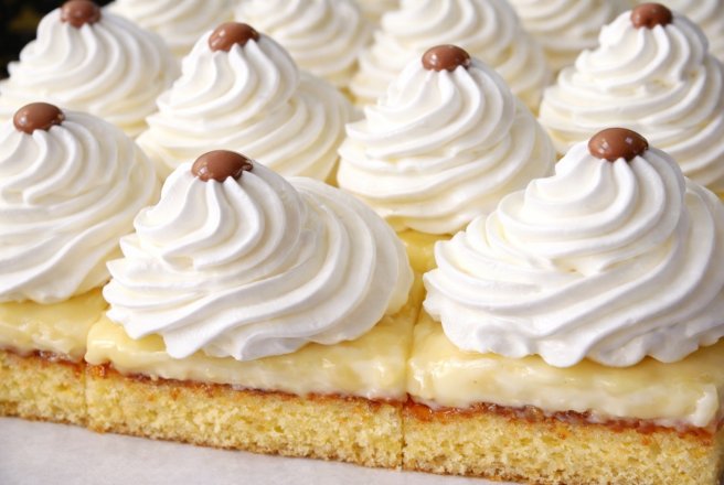 Prajitura cu crema de vanilie