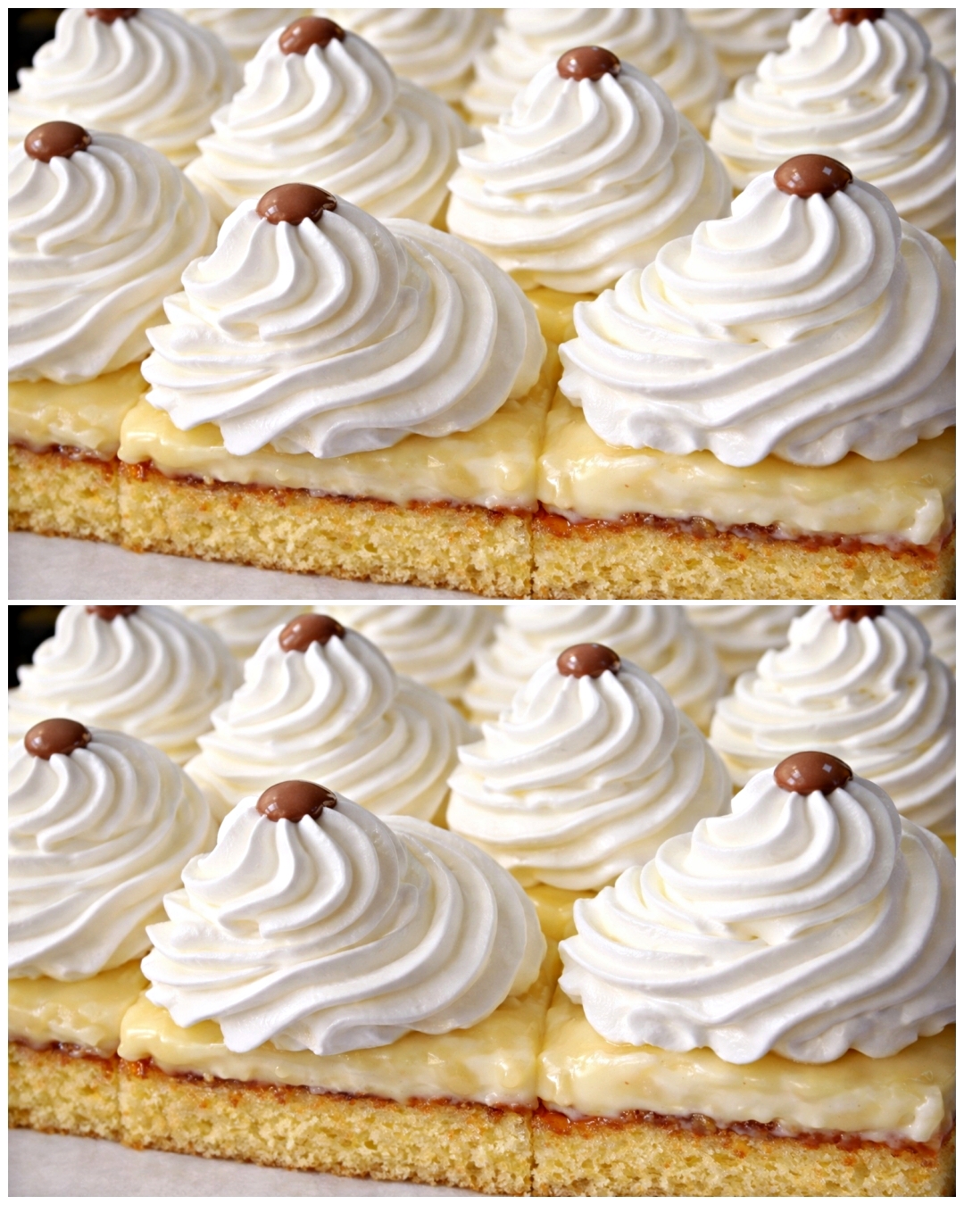 Prajitura cu crema de vanilie