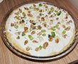 Tarta cu branza, ceapa verde si nuci-4