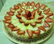 Tarta cu crema de vanilie si fructe-7