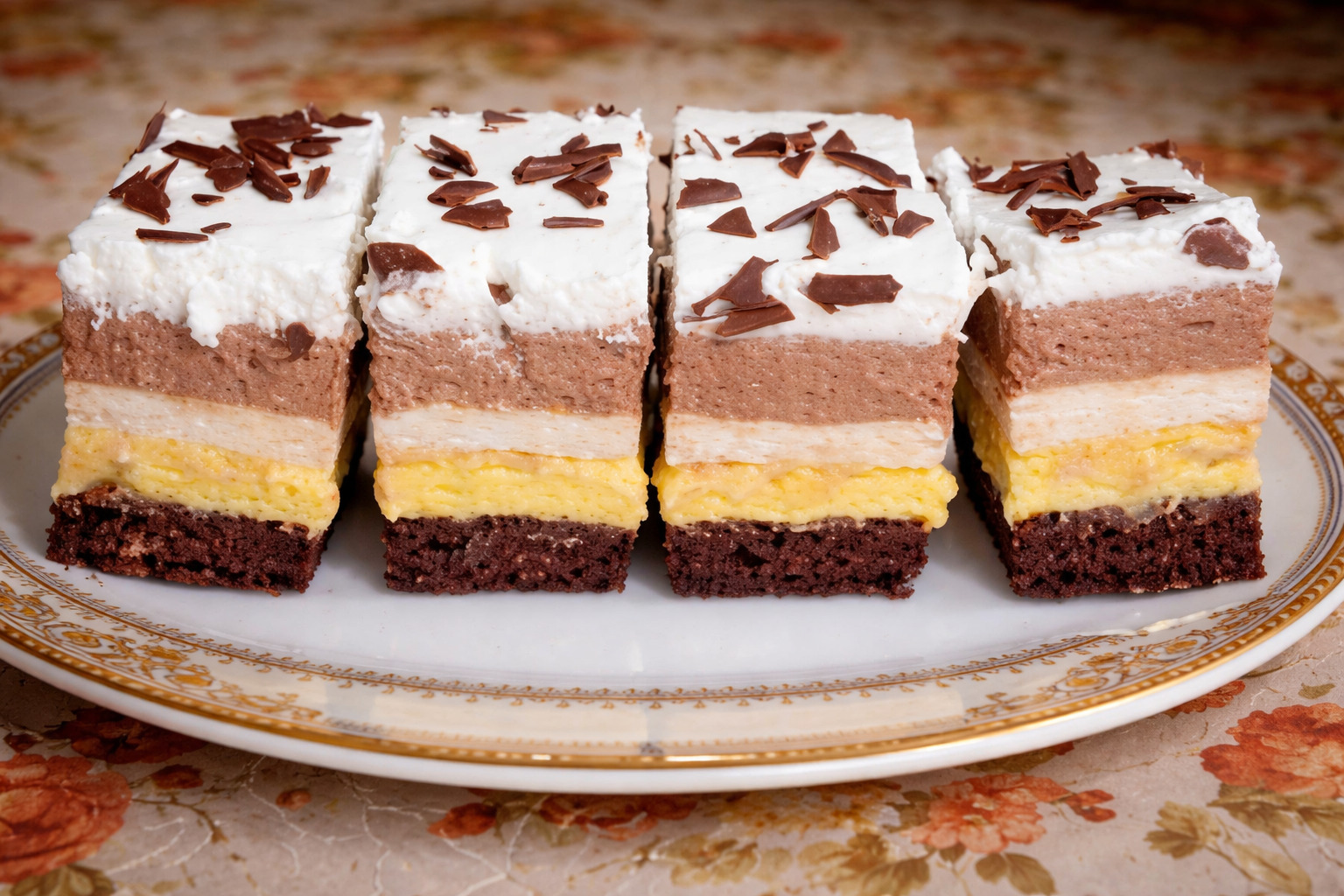 Prajitura Vant spaniol desert festiv cu bezea